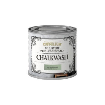 Rust-Oleum muurverf Chalkwash toscaans olijfgroen 125 ml