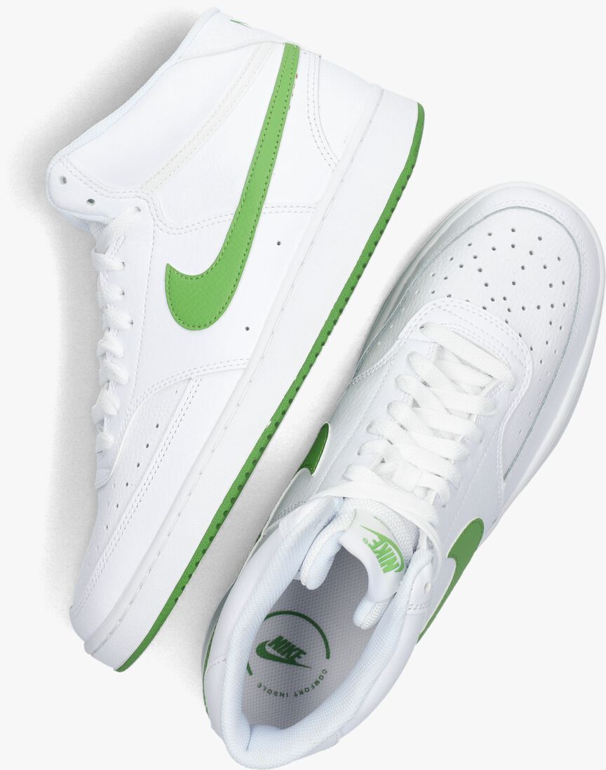 NIKE witte nike hoge sneaker court vision mid wmns