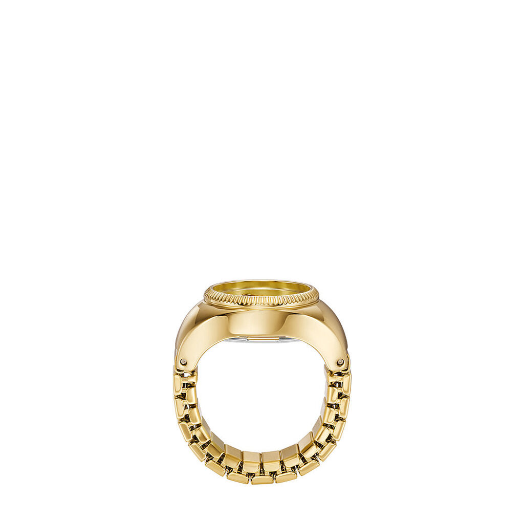 Montre Fossil watch Ring Doré