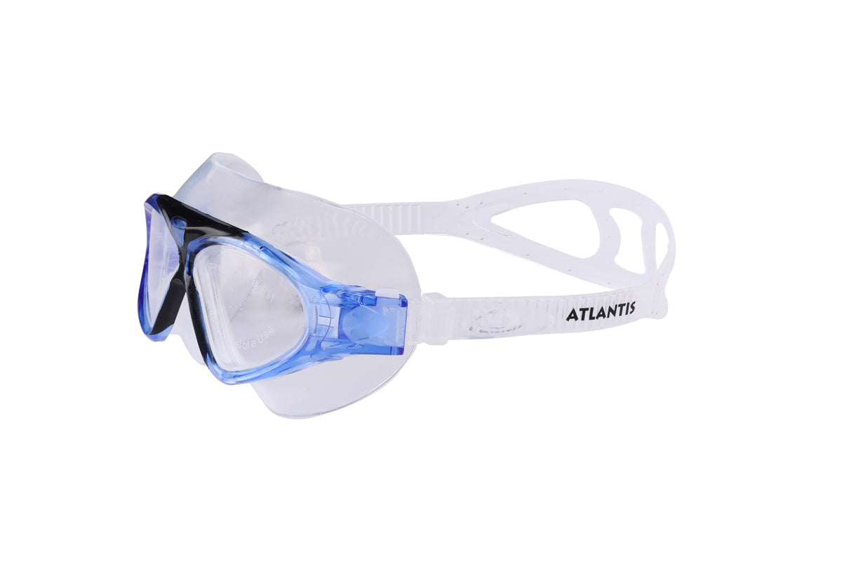 Atlantis Tetra Zwembril - Blue/Black