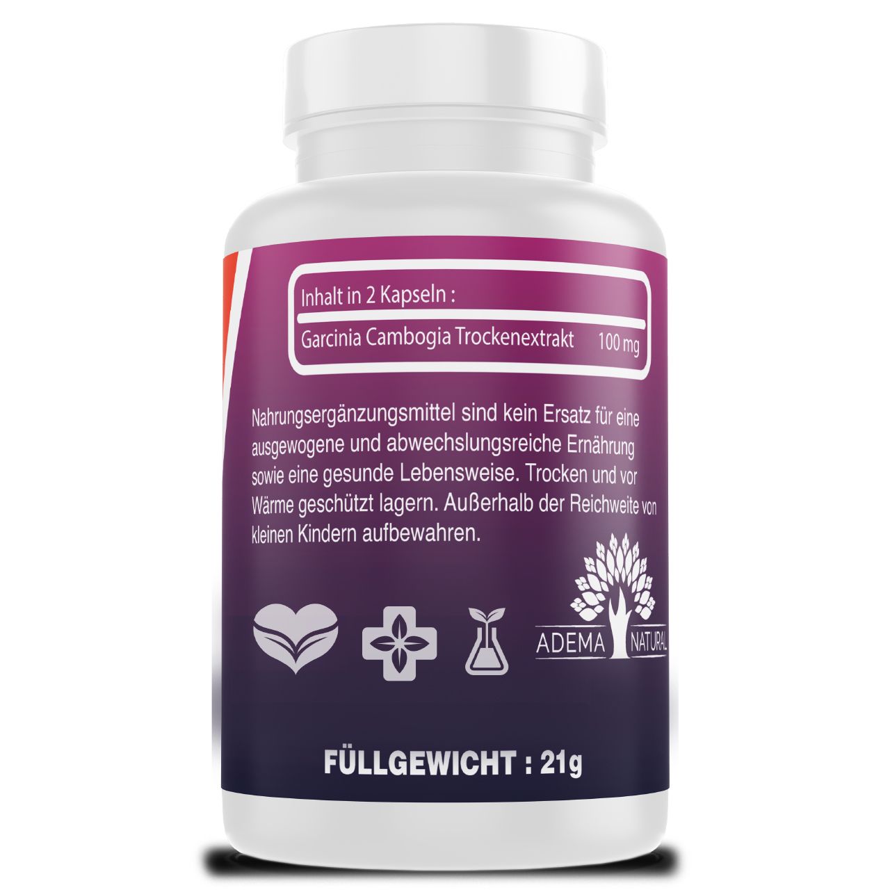 Adema Natural® | F-Burn | Kapseln zum Abnehmen