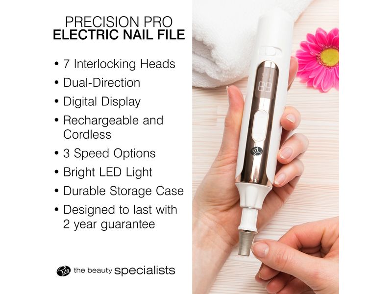 Rio Nagelpflege-Set Precision Pro Electric Nail File Nagelpflegegerät