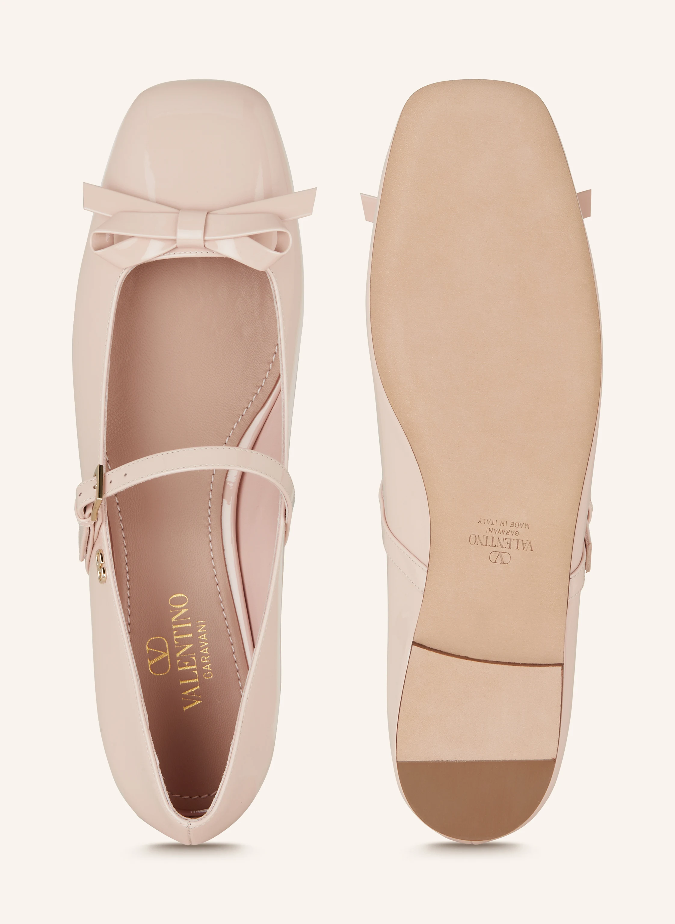 VALENTINO GARAVANI Mary-Jane-Ballerinas VLOGO