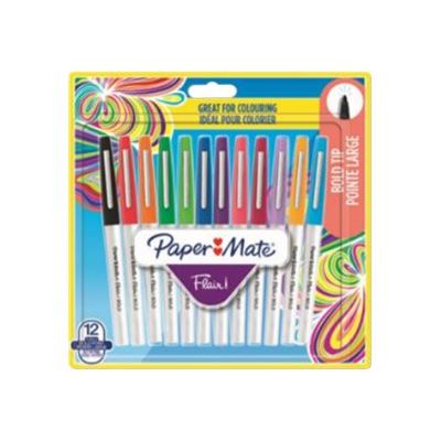 Paper Mate FLAIR - feutre - couleurs assorties (pack de 12)