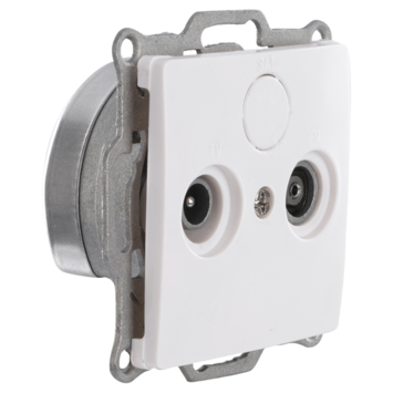 GAMMA Ventoux Stopcontact Coax Wit