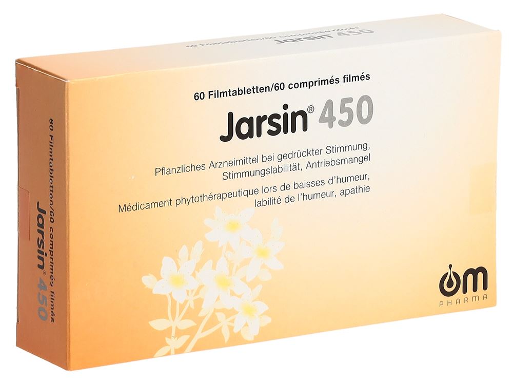 JARSIN Filmtabl 450 mg Blist 60 Stk<br>60 Stück, Blister, Filmtablette