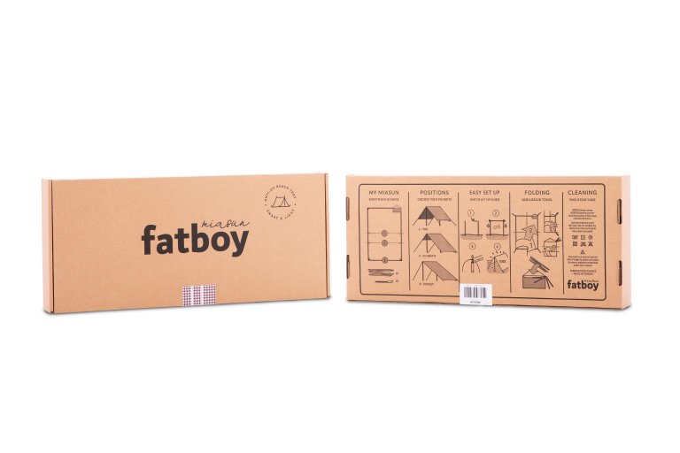 Fatboy Miasun draagbare strandtent parasol Azur