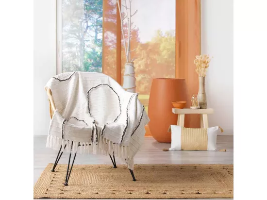 Plaid à Franges 