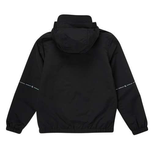 Calvin Klein Jeans - MINI LOGO TAPE JACKET - Noir