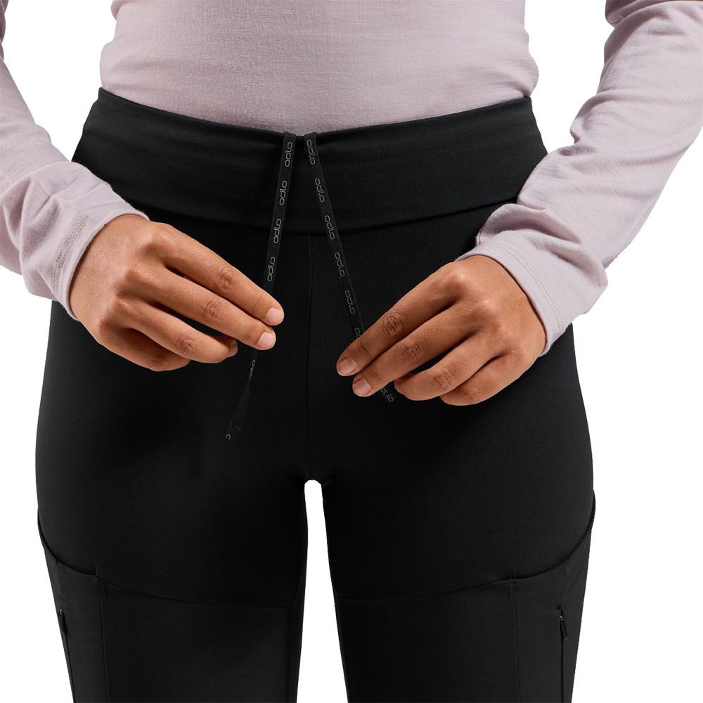 Odlo Ascent Leggings Damen schwarz