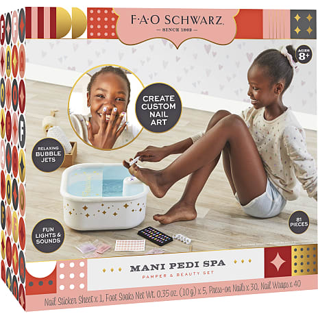 FAO Schwarz Manicure og pedicure spa legesæt