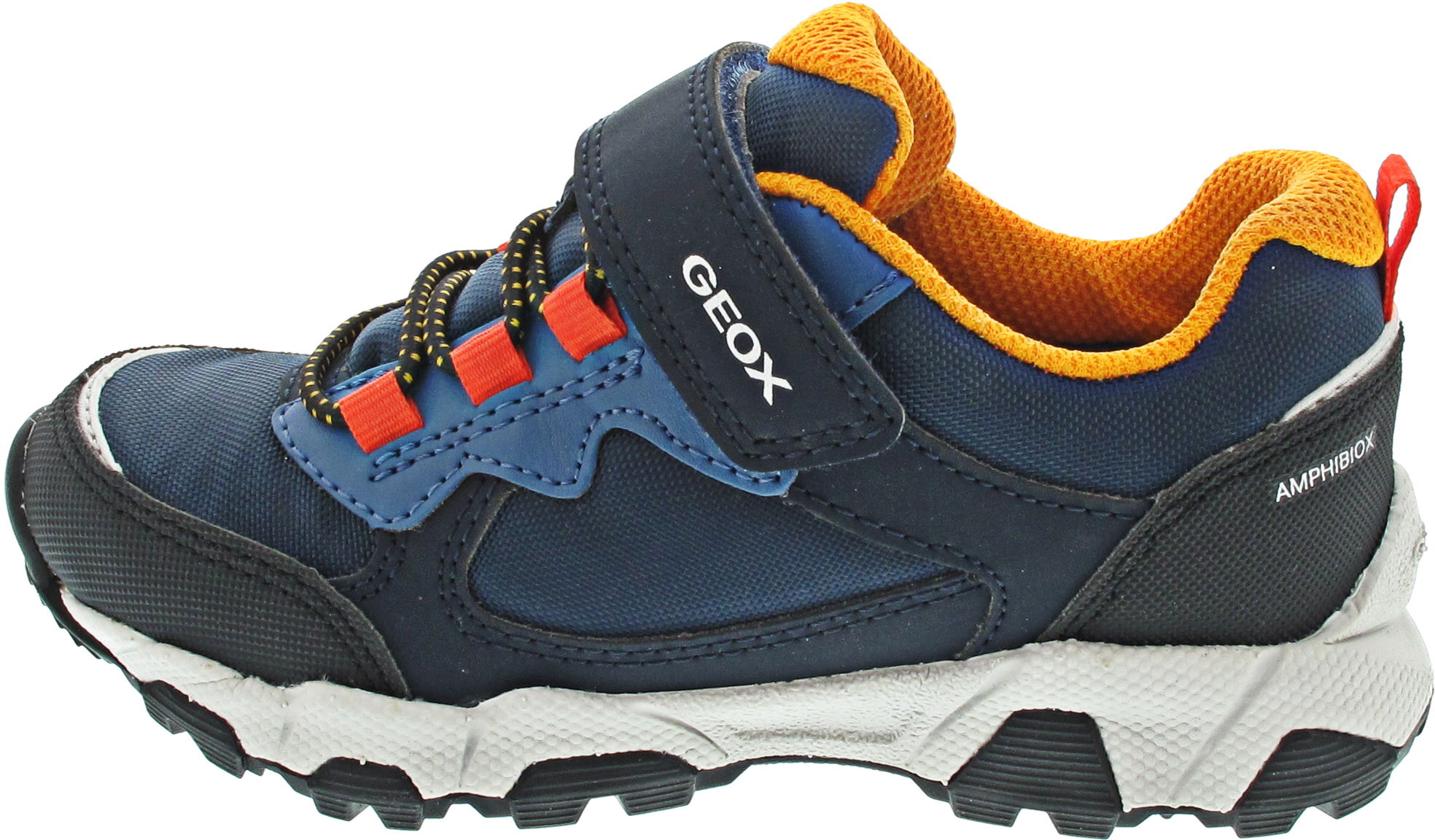 Geox Magnetar Kletthalbschuh TEX blau