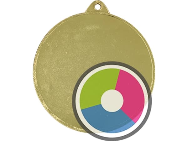 Victoria Sport Medal med Luxor Jet-trykk