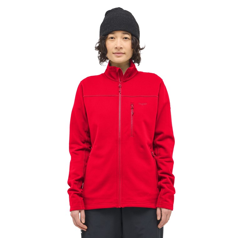 Haglöfs Rosson Mid Jacket Women Bright Red