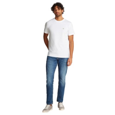 Tee-shirt à manches courtes homme Woven Label Regular CALVIN KLEIN