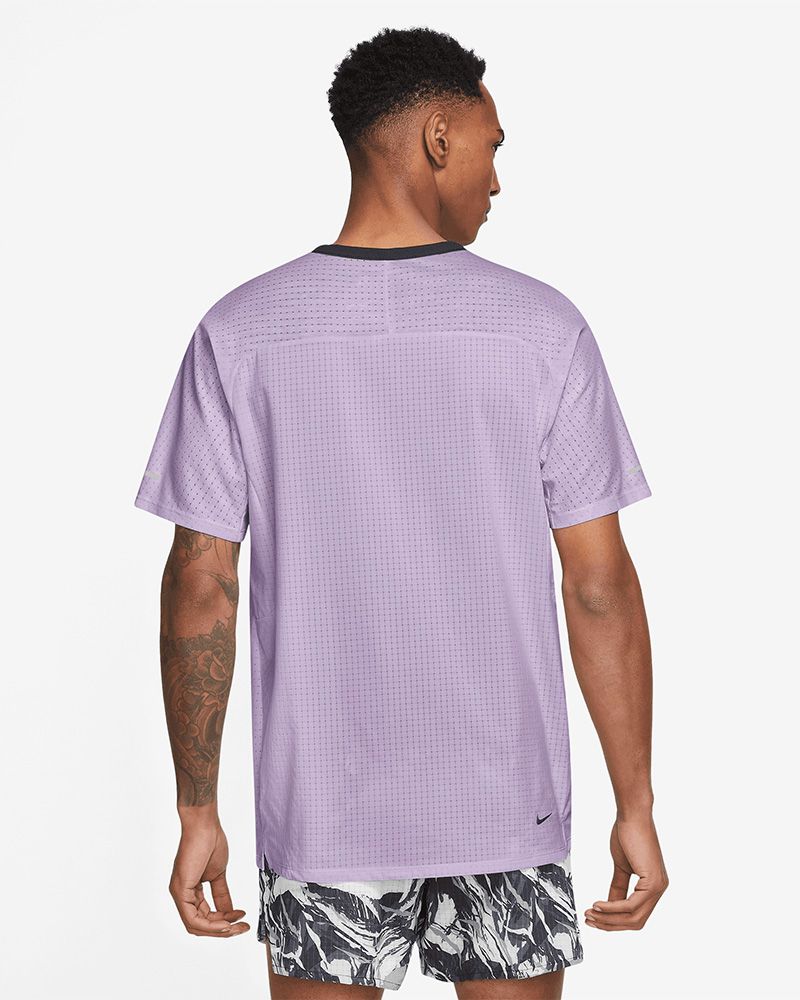 T-shirt de trail Nike Solar Chase Violet pour homme