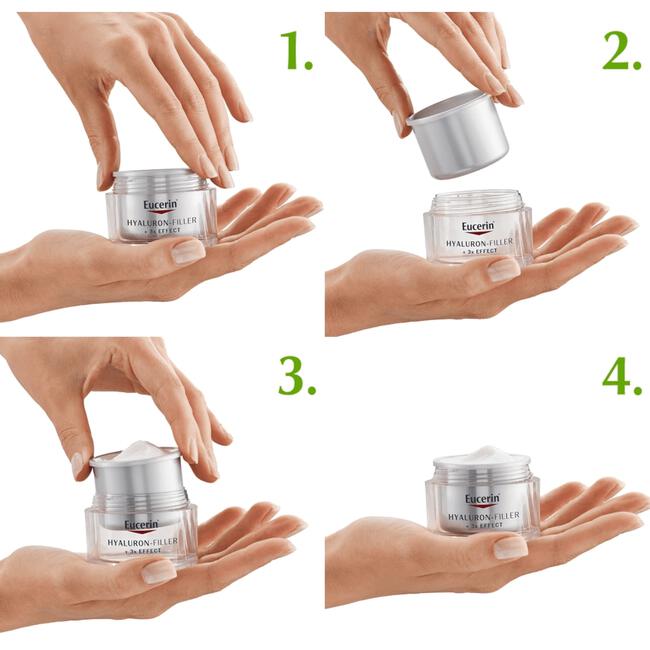 Eucerin Hyaluron-Filler + 3x EFFECT Dagcrème SPF15 Navulling 50 ML