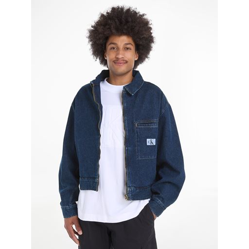 Calvin Klein Jeans Denimjakke, Denim Dark, L