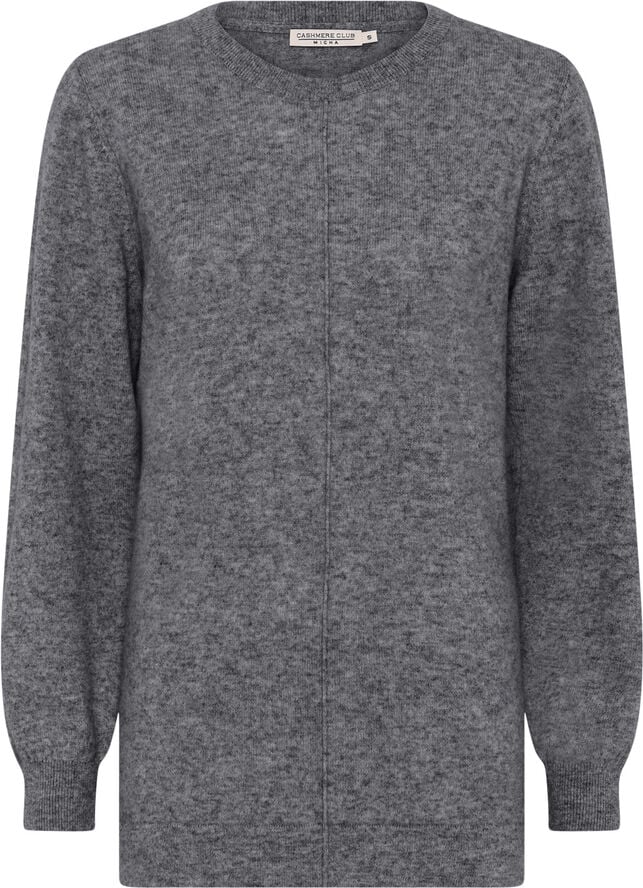 Micha Jumper_ Elaine Cashmere D.grey mel