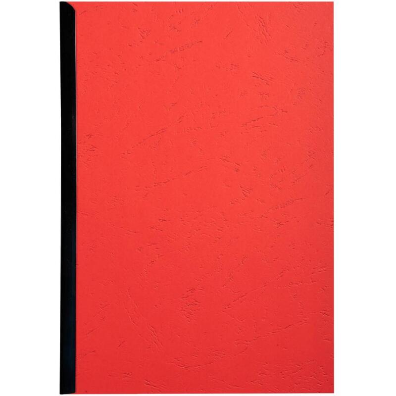 Paquet de 25 couvertures grain cuir pour reliure A4 - Couleurs assorties