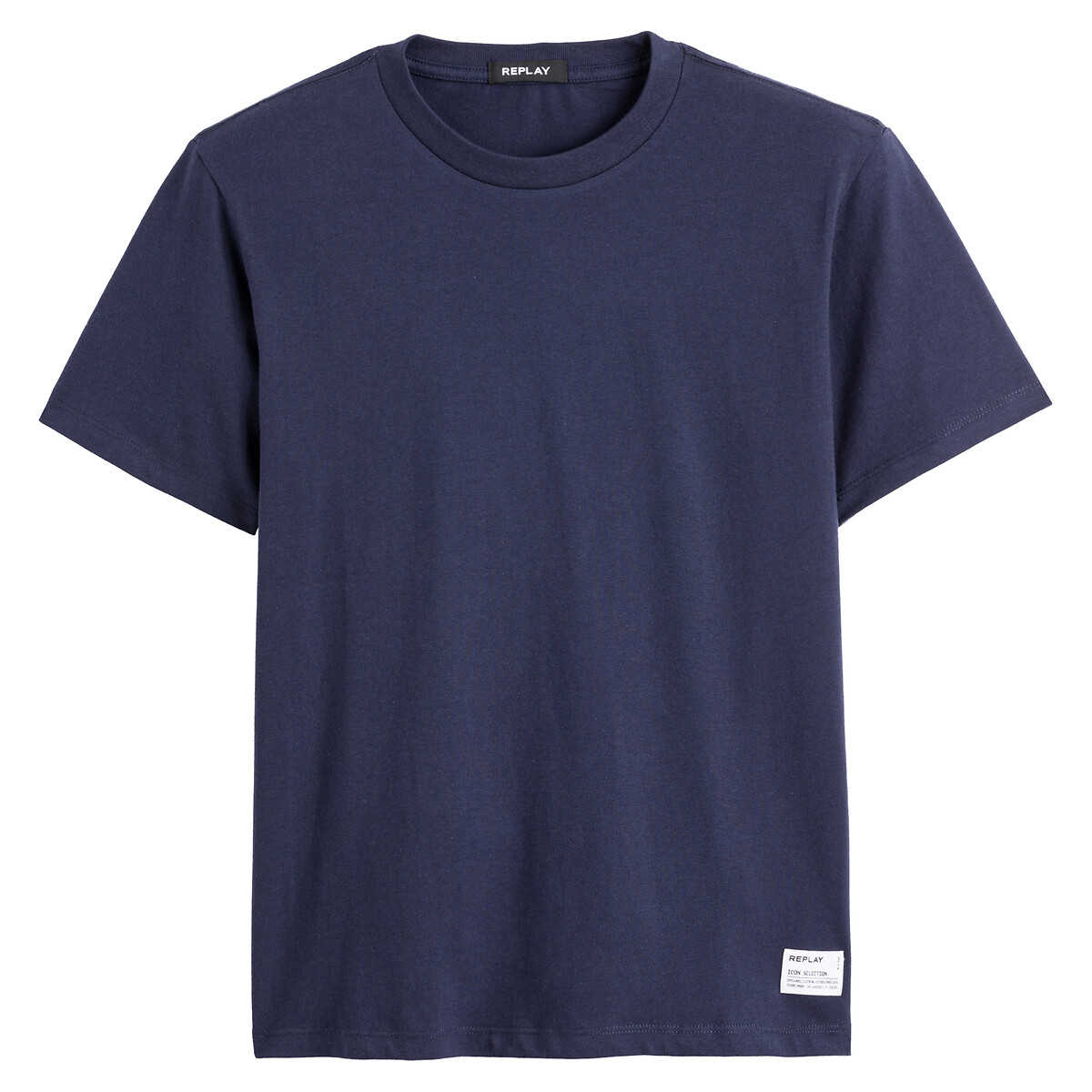 REPLAY<br>Camiseta reta de manga curta