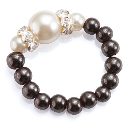 Bague perles magnétiques