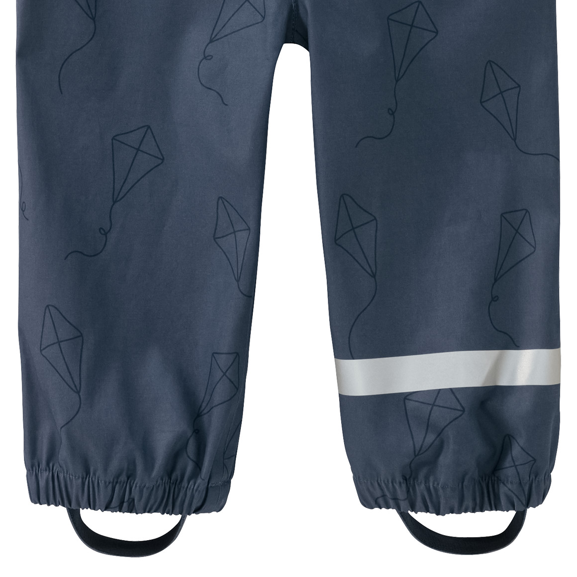 Topomini Pure Collection Baby Regenhose mit Drachen-Allover blau