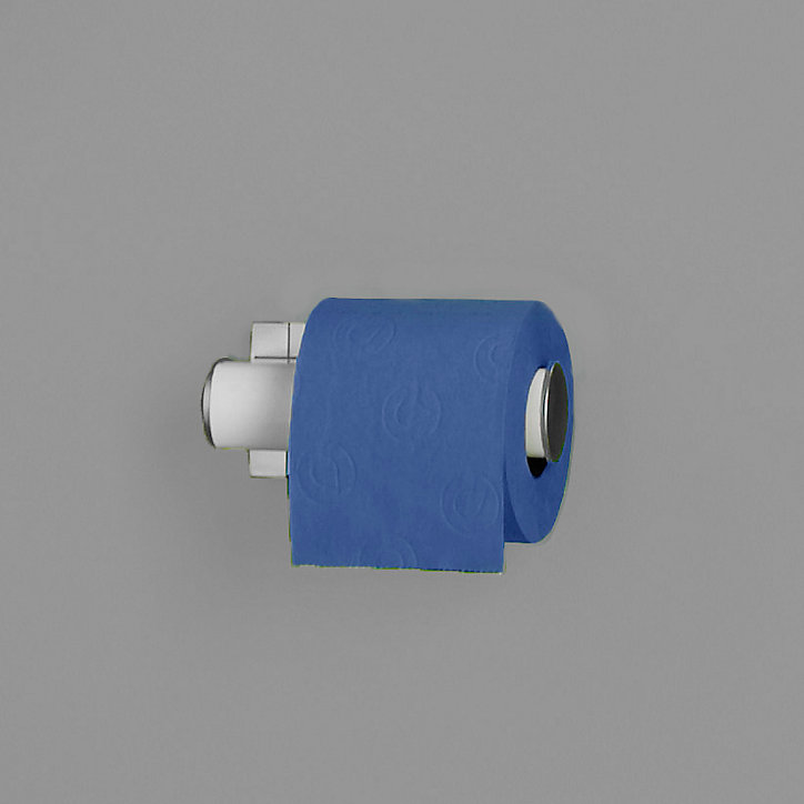 Dérouleur papier WC aluminium finition blanc