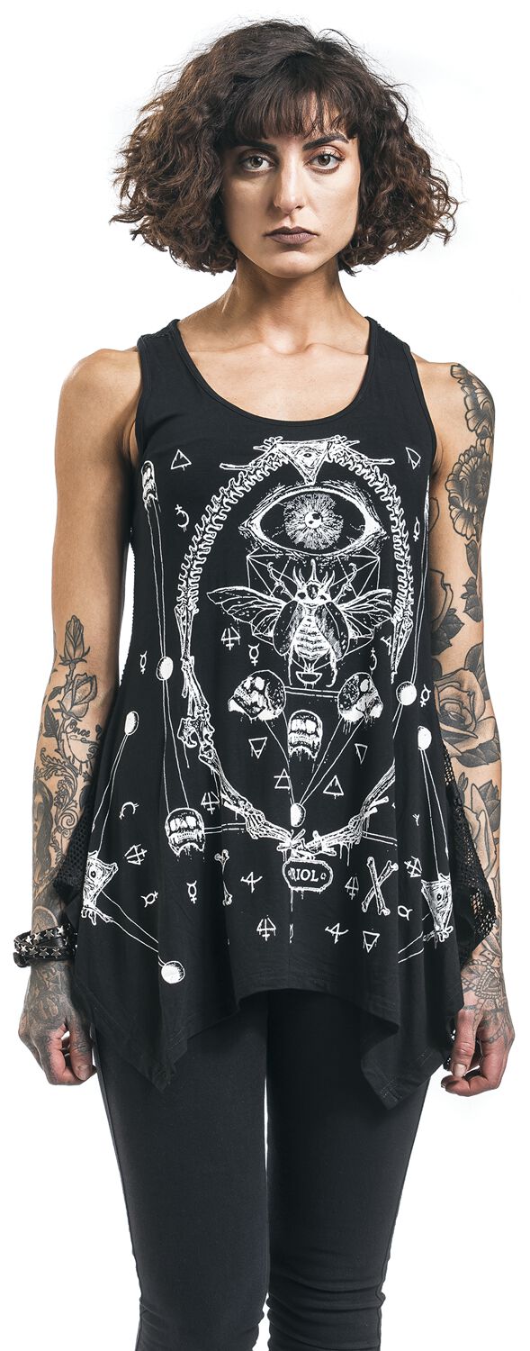 Vitriol Skull Mesh | Jawbreaker Top