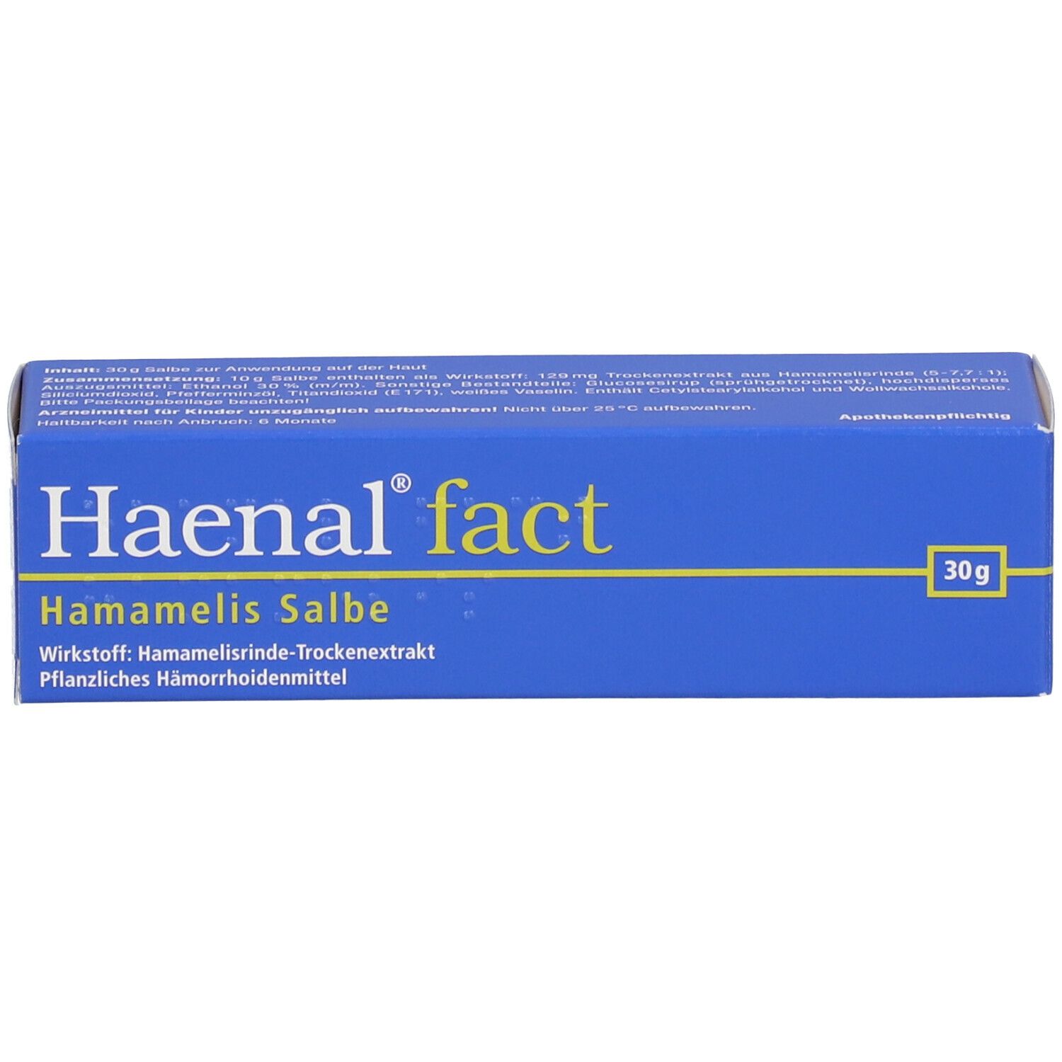 Haenal® fact Hamamelis Salbe