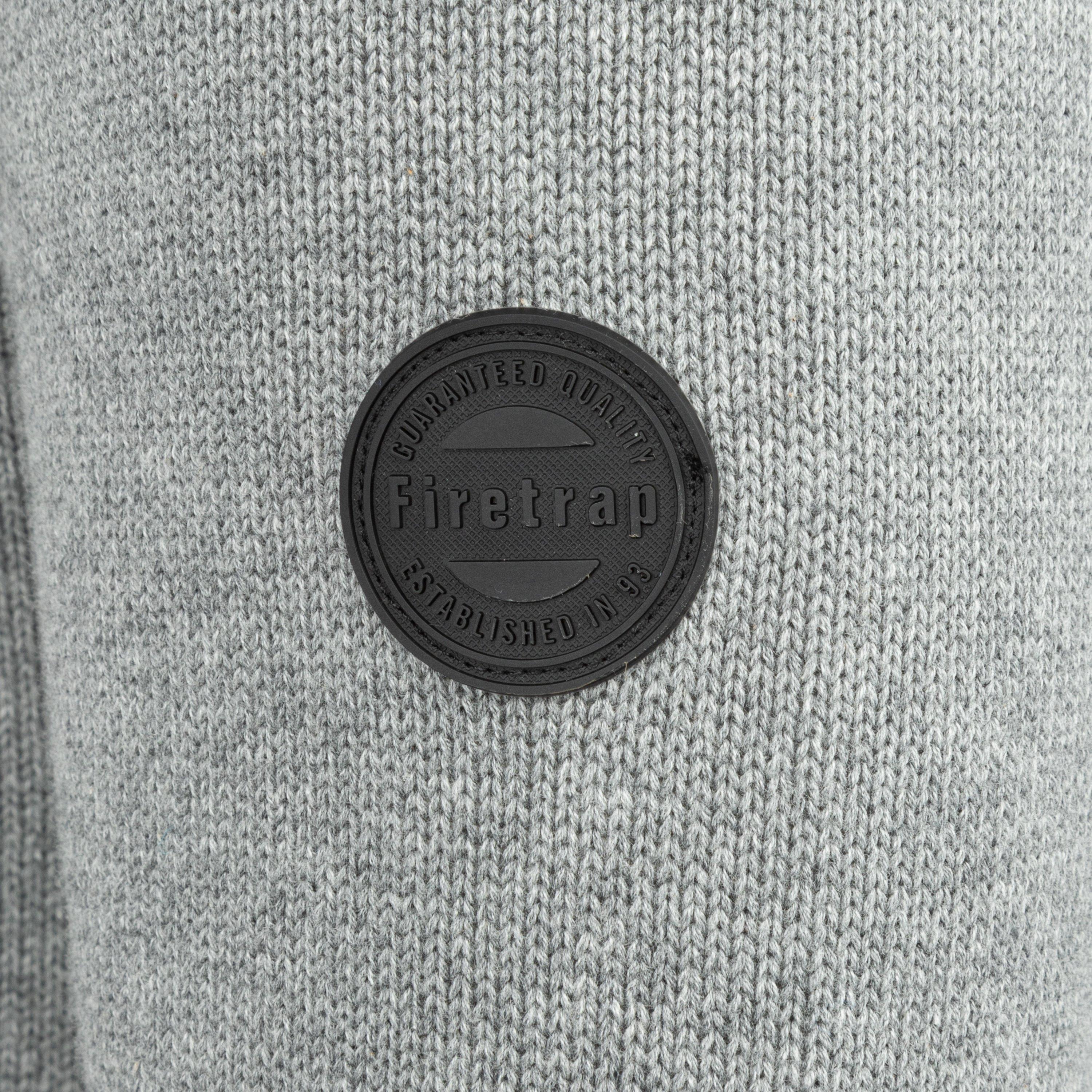 Firetrap Quarter Zip Jumper Mens
