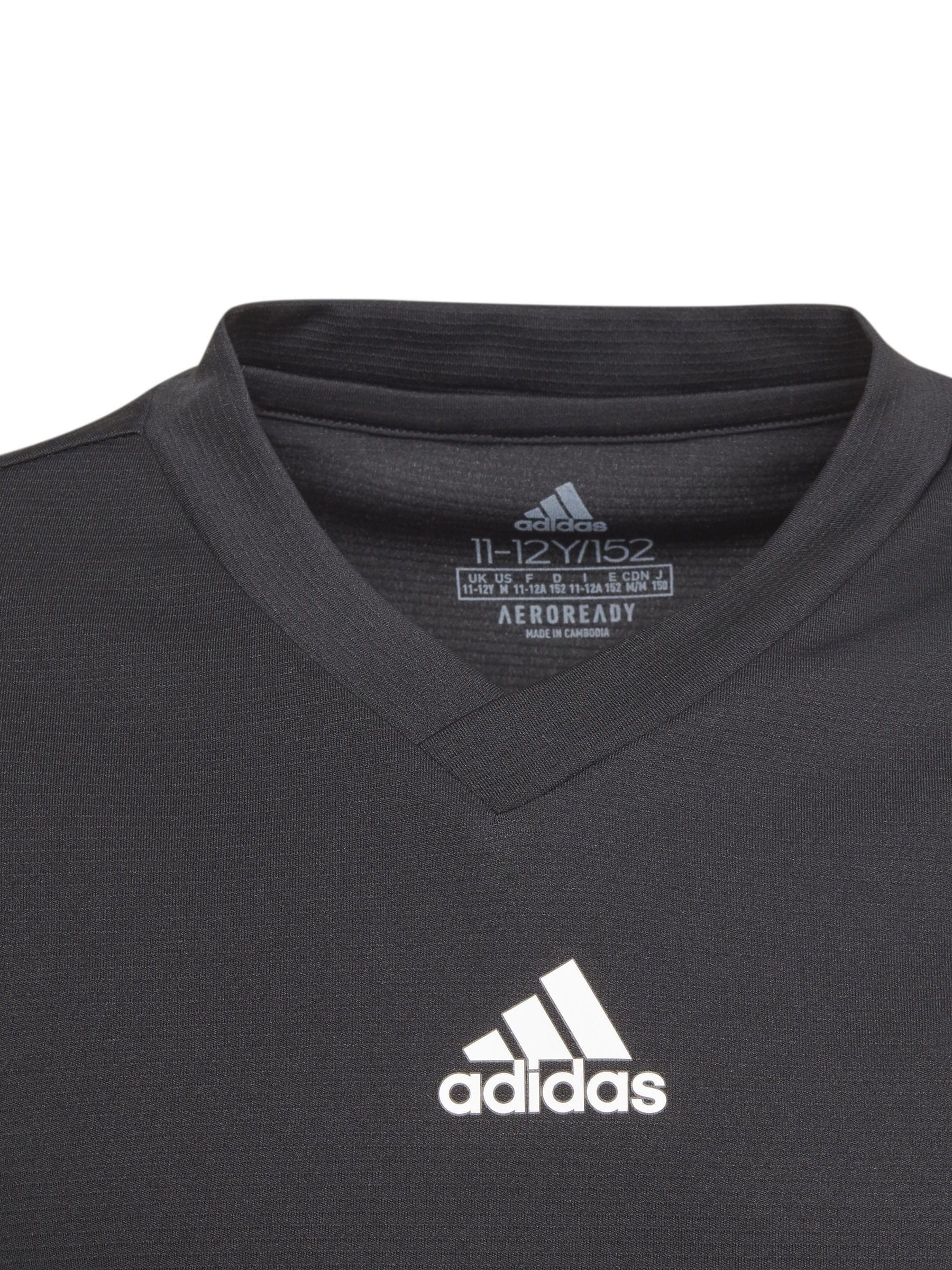 Zwart - Adidas - Team Base T-shirt