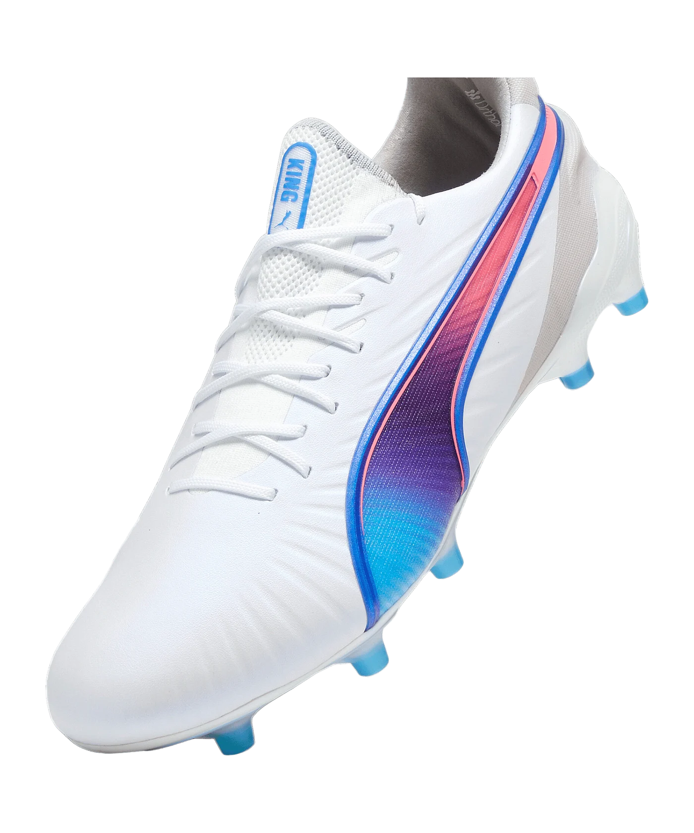 PUMA KING Ultimate FG/AG Formula Weiss Blau F02