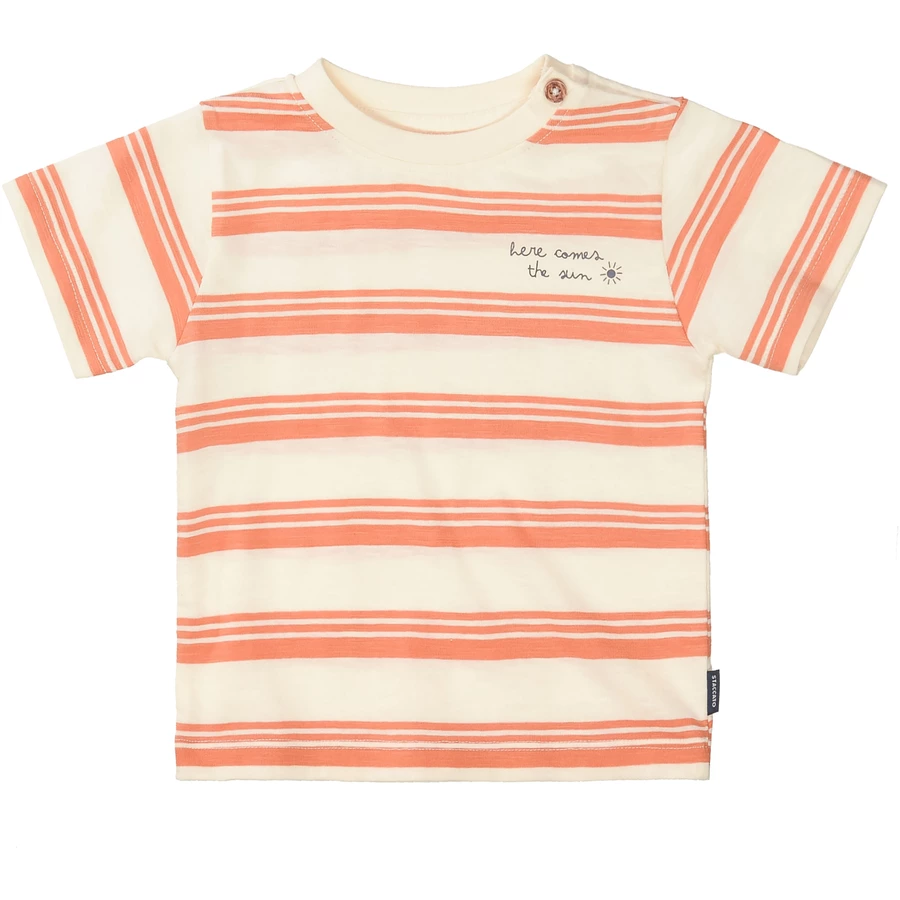 Staccato T-Shirt orange gestreift