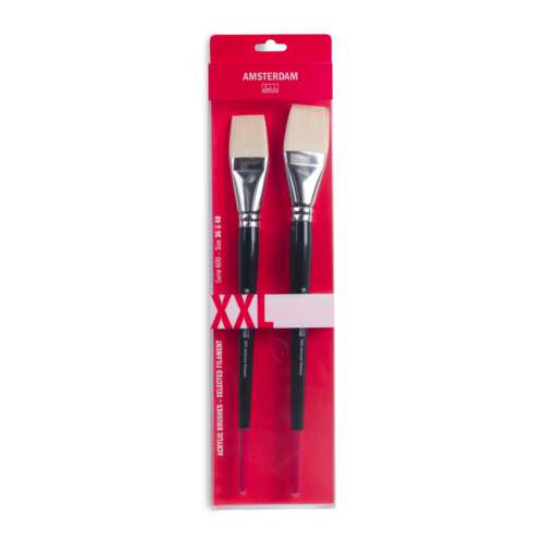 Talens AMSTERDAM Pinsel-Sets Serie 600, flach