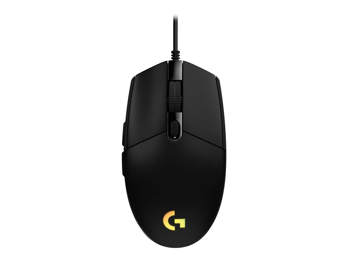 Logitech - G203 LIGHTSYNC Gaming Mus Black