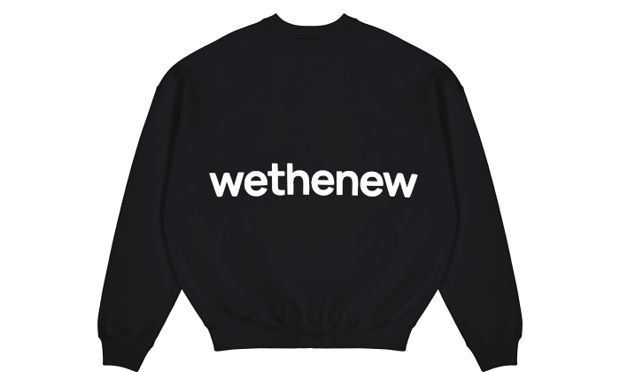Wethenew Crewneck L'Uniforme Black