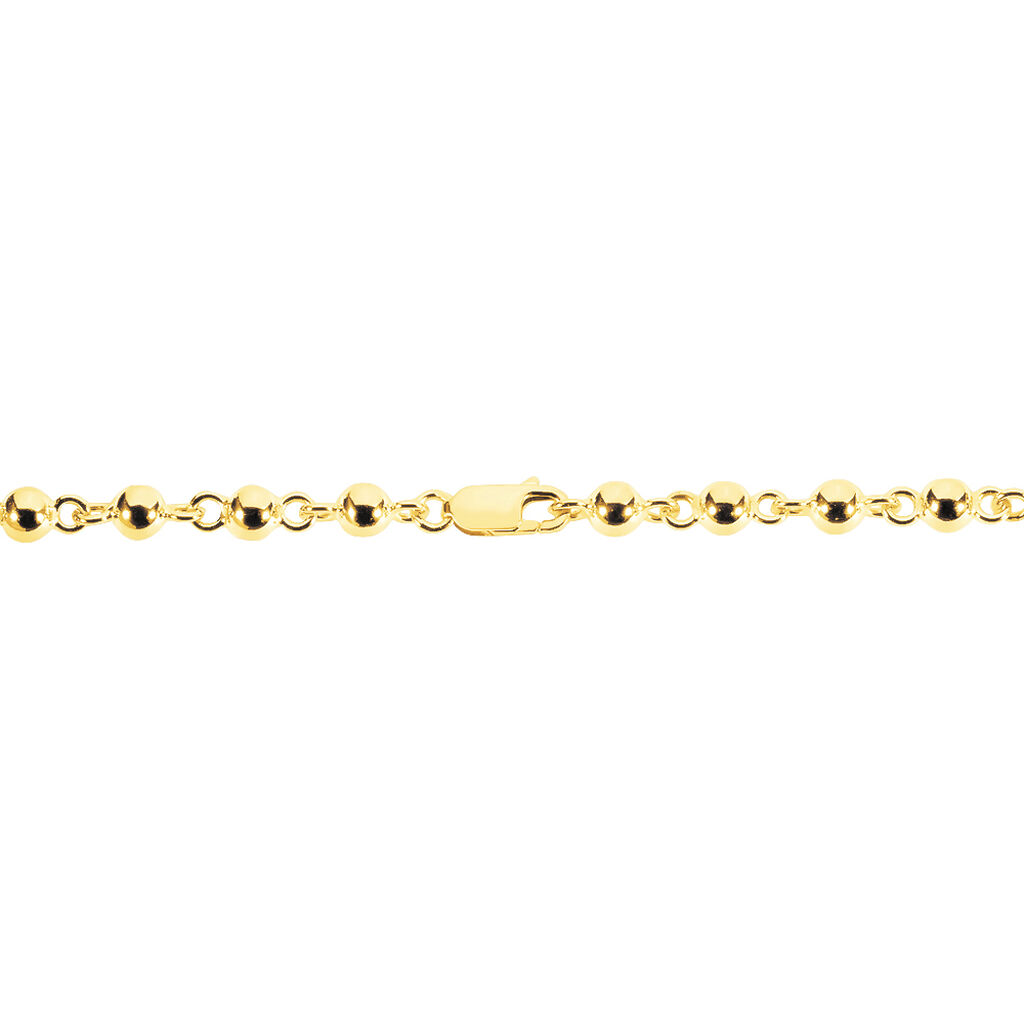 Collier Diona Danilo Maille Boule Or Jaune