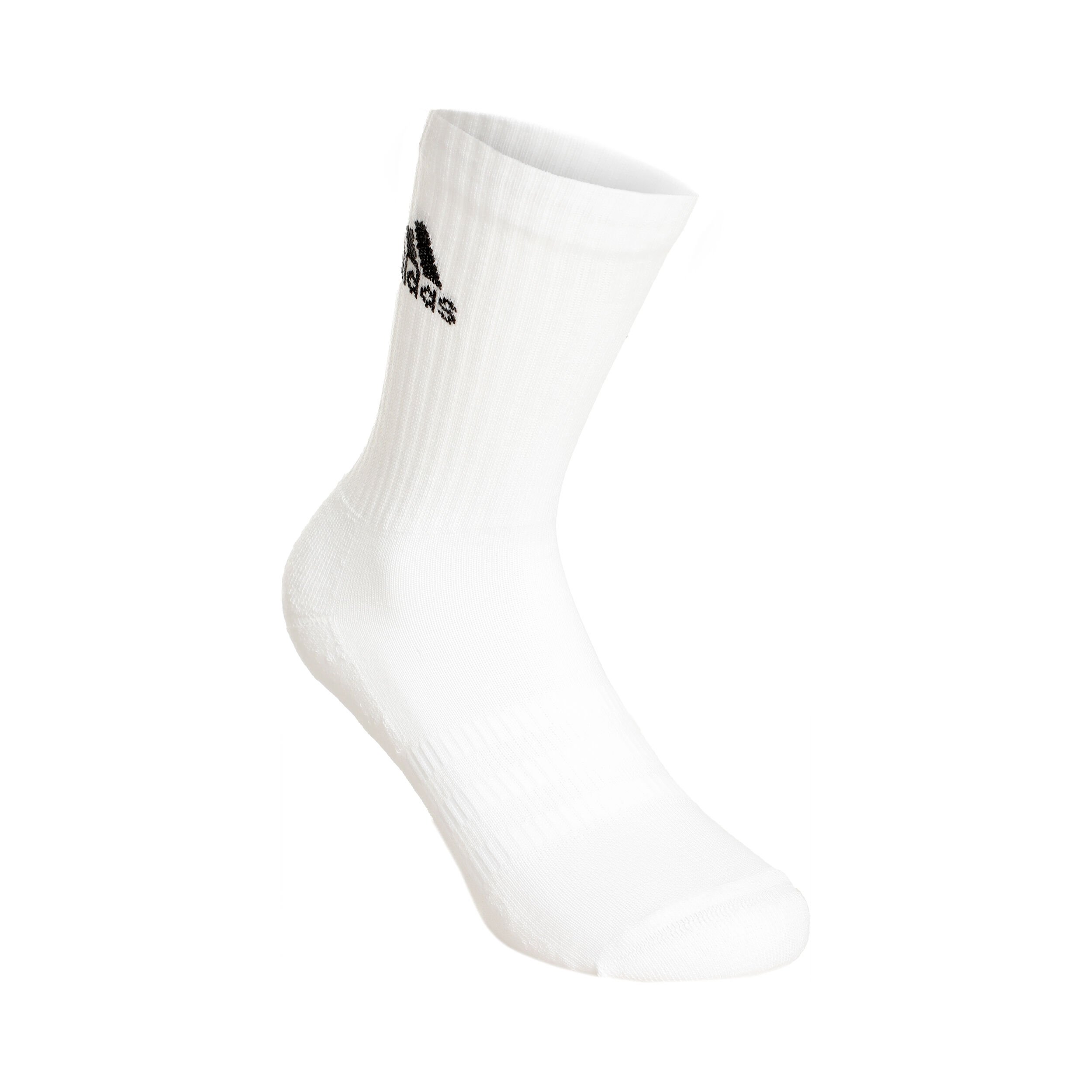 adidas Crew Sportswear Ankle Chaussettes De Sport Pack De 6 - Blanc , Noir