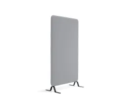 Skærmvæg, Abstracta Softline, 170 x 120 x 5 cm, lysegrå