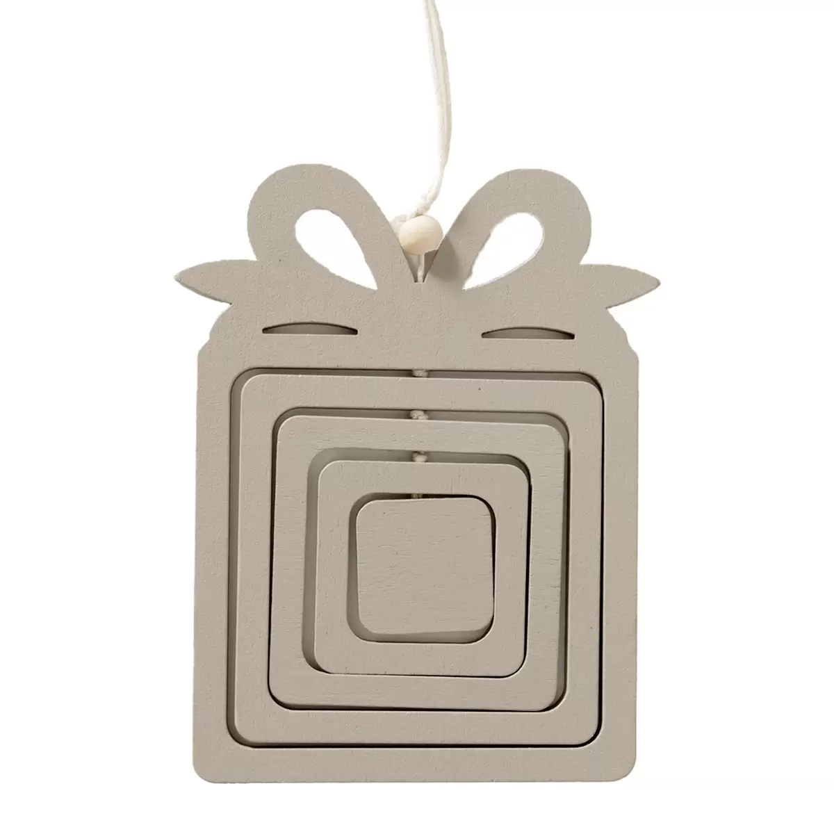 Dekoanhänger Geschenk Leonita beige,braun,grau,hellgrün