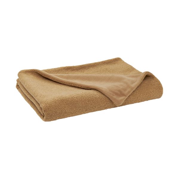 Meyco Home Bouclé Deken 130 x 170 cm Toffee