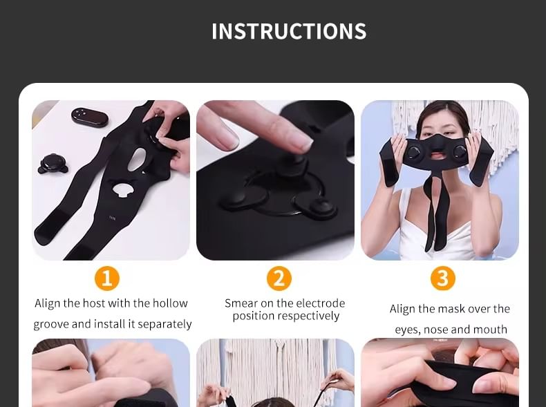 Beautyronics - USB oplaadbaar EMS-gezichtsliftapparaat