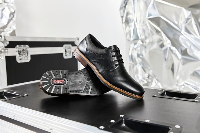 Rieker Schnürschuh  in eleganter Optik, Freizeitschuh, Halbschuh, Schnürschuh