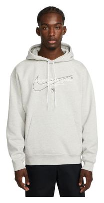 Sweat à Capuche Nike SB Fleece Unisexe Gris