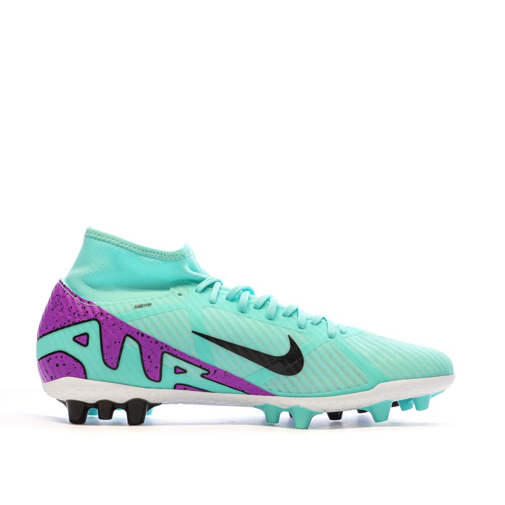 Nike Chaussures de foot Turquoise Homme Nike Zoom Superfly 9 Academy AG