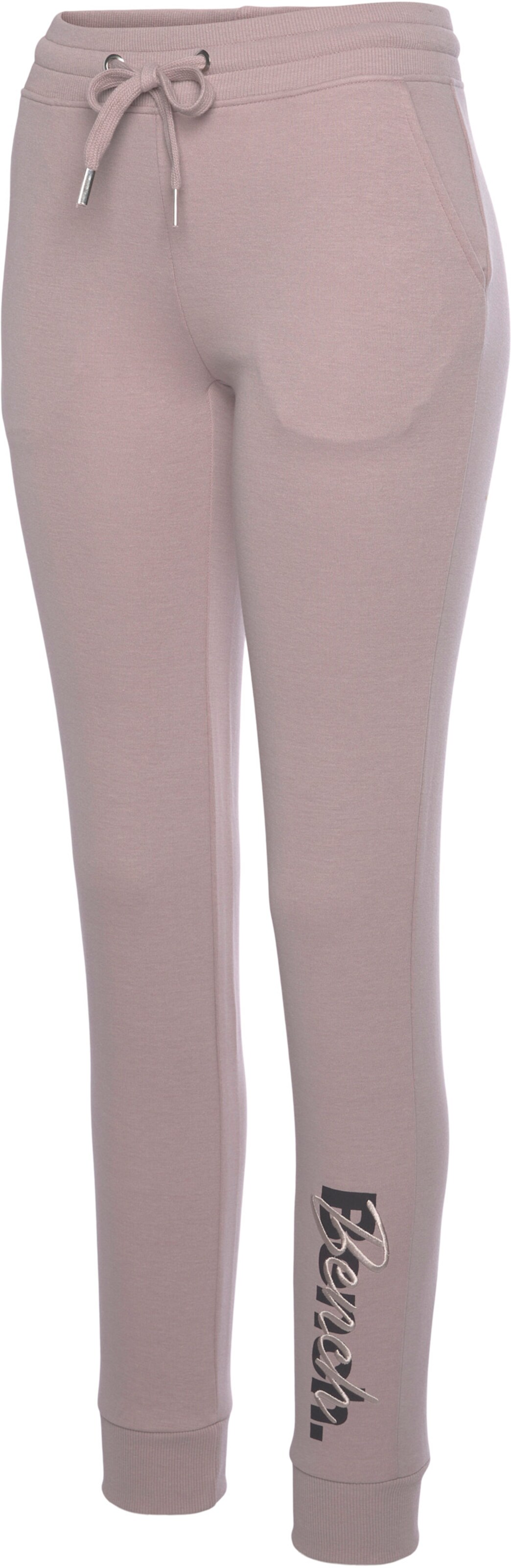 Sweatpants in rauchrosa