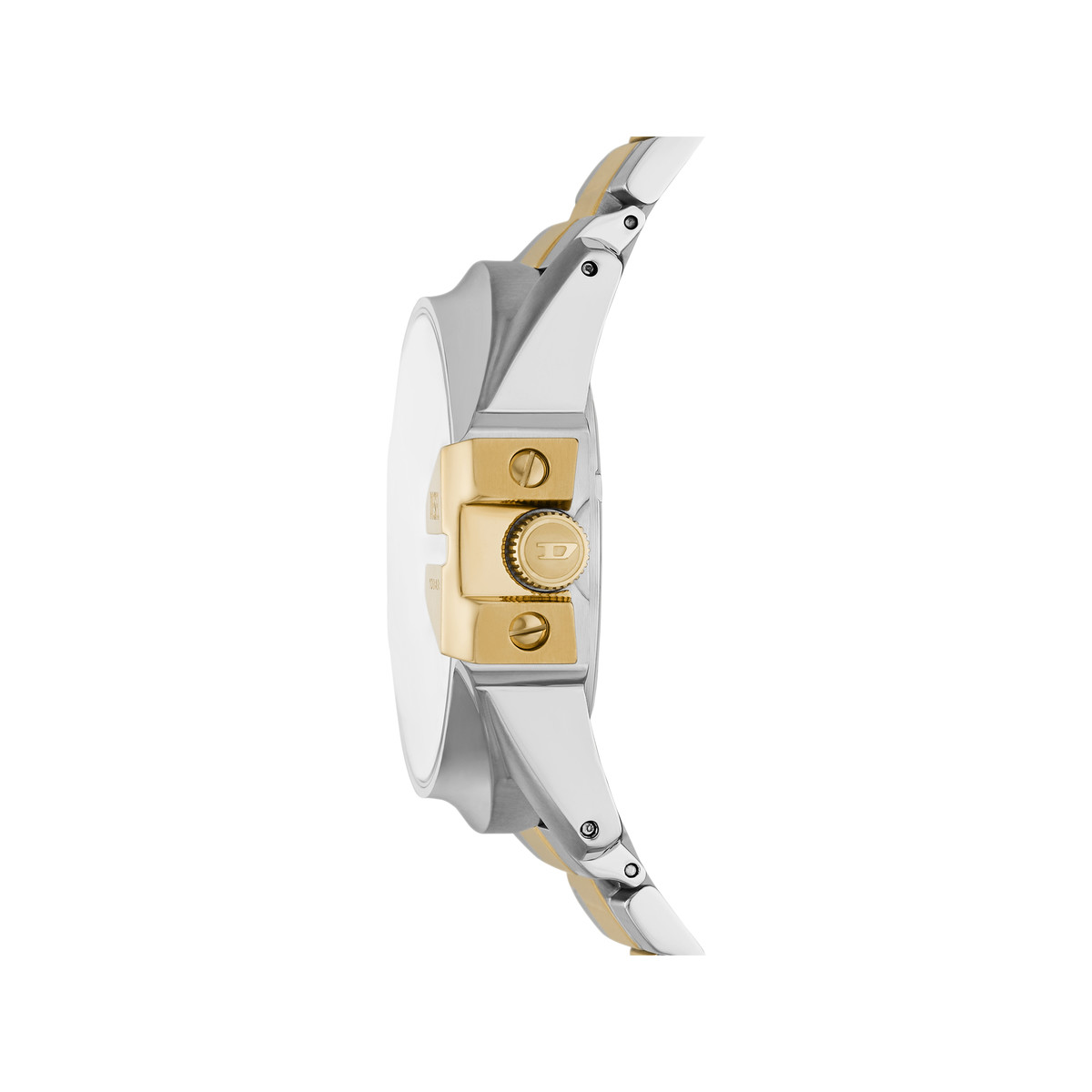 Montre DIESEL Master Chief homme bracelet acier bicolore