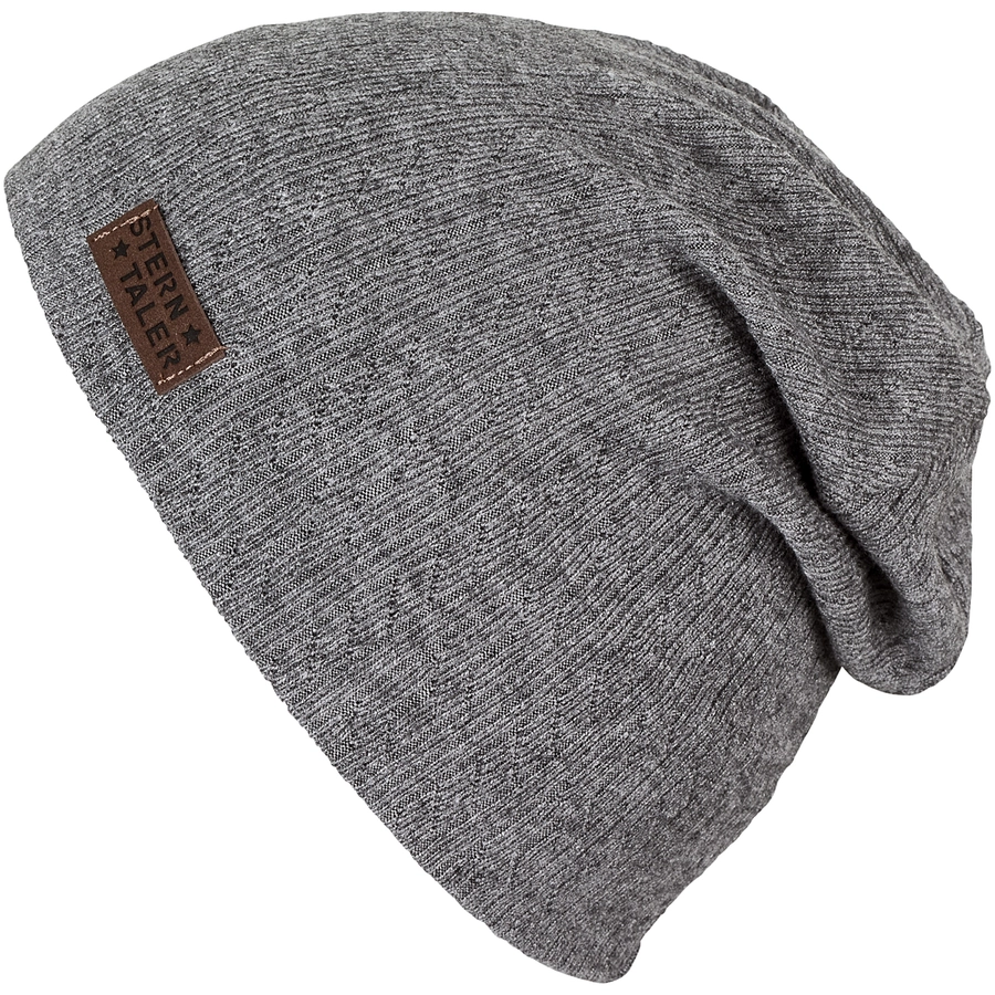 Sterntaler Beanie Struktur asphalt