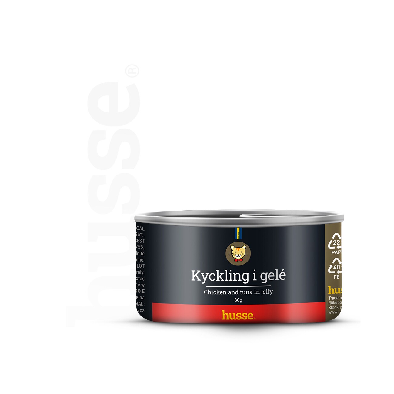 husse 48 Dosen je 80 g. Hühnchen in Gelee